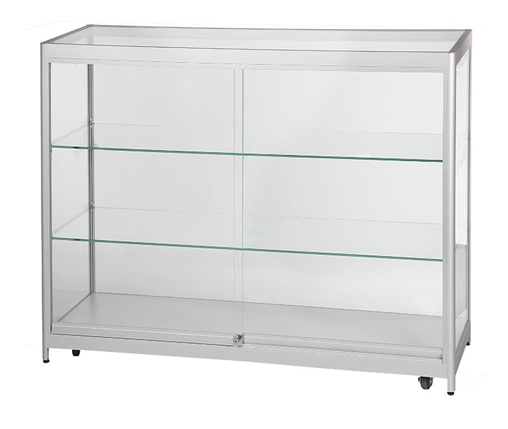 Assembled Retail Glass Counter 1200mm