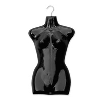Short Female Gloss Body Form - Black