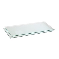  8mm Glass Shelving Toughened Safety Glass 1200mm x 350mm