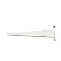 300mm Grid Mesh Shelf Bracket - White