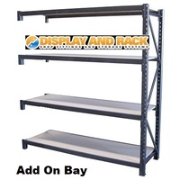 Used Long Span Racking Add On Bay 2400mm x 1800 / 2100mm x 900mm