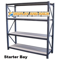 Used Long Span Racking Starter Bay 2400mm x 1800mm x 900mm