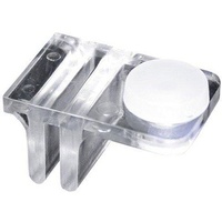 Shelf Rest Support End Clip Single Sided Plastic 