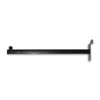 Slatwall 300mm Straight Arm Bracket - Black