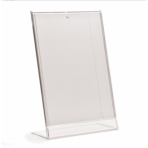 A4 Angled Acrylic Portrait Signholder