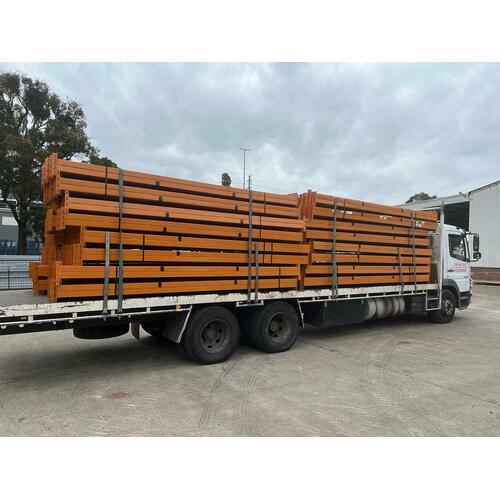 Colby Pallet Racking Beams 3810mm L x 150mm H - Used
