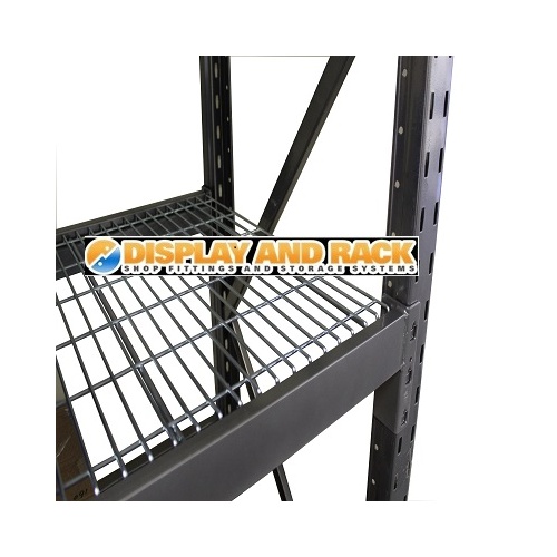 Long Span Wire Deck Storage Shelving 2000mm H x 900mm L x 460mm D - Starter Bay