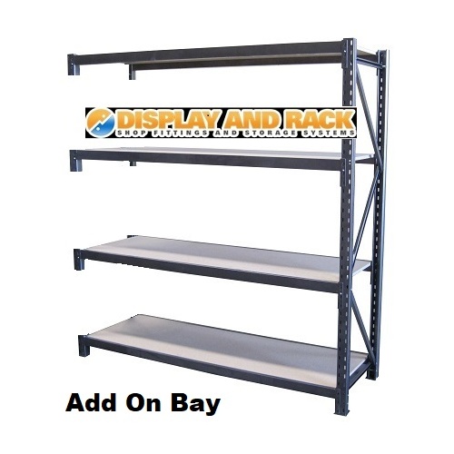 Used Long Span Racking Add On Bay 2400mm x 1800mm x 900mm