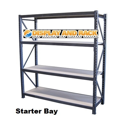Used Long Span Racking Starter Bay 2400mm x 1800mm x 900mm