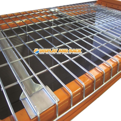 Wire Mesh Pallet Racking Decks 1250mm x 840mm x 1000kg per deck - New