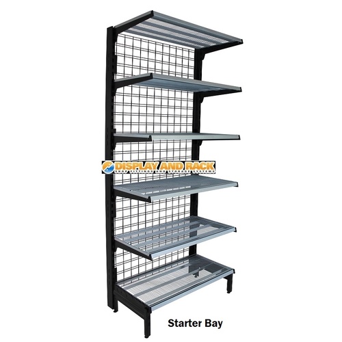 Outrigger Single Sided Grocery Shelving Bays
