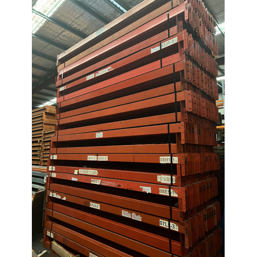 Spacerack Pallet Racking Beams  2590mm x 100mm Heavy Duty– 2500kg SWL - Good Used