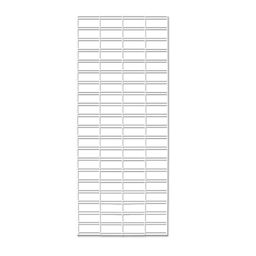 Slat Mesh Panel 1800mm x 600mm - White